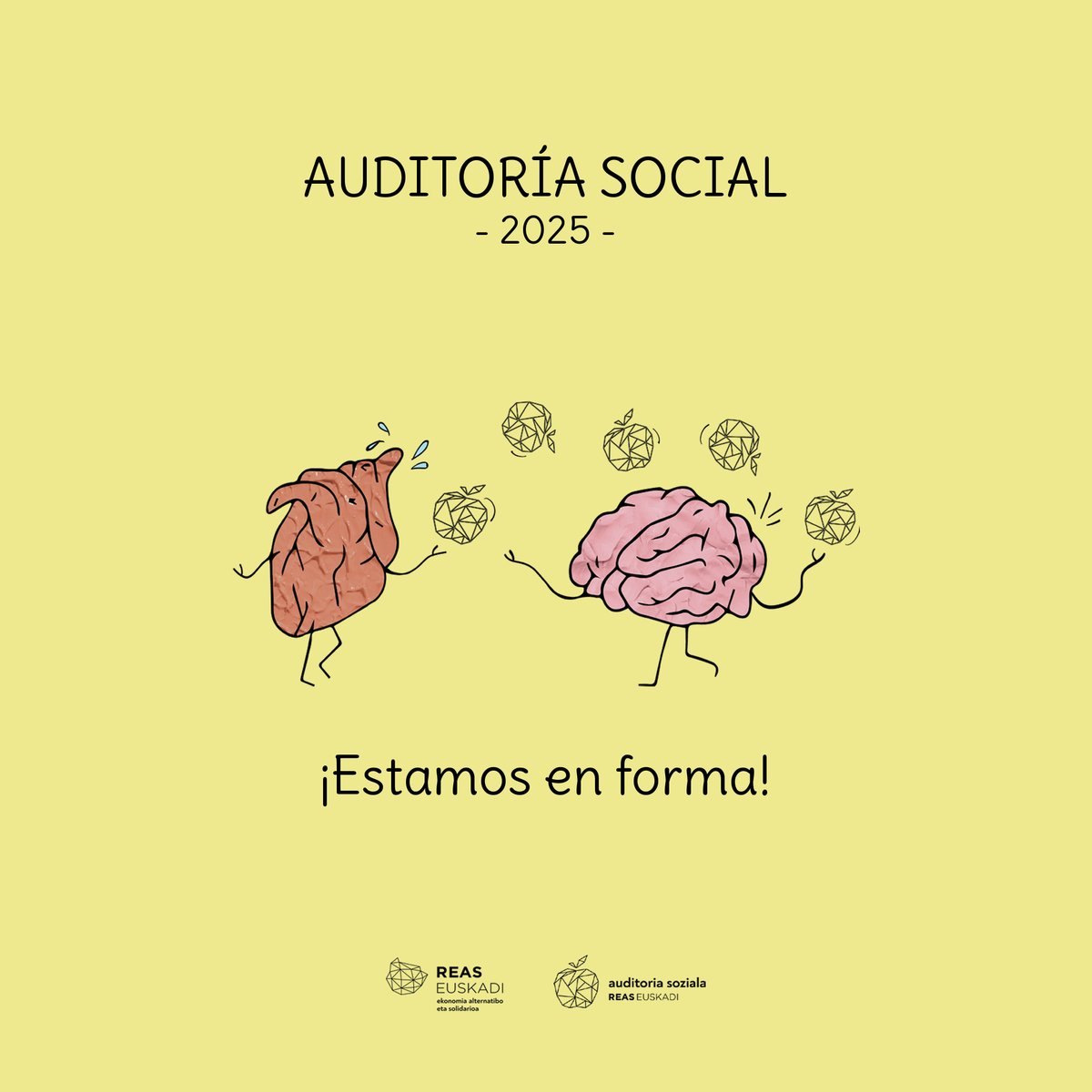 Portada del informe de Auditoría Social 2025 de REAS Euskadi
